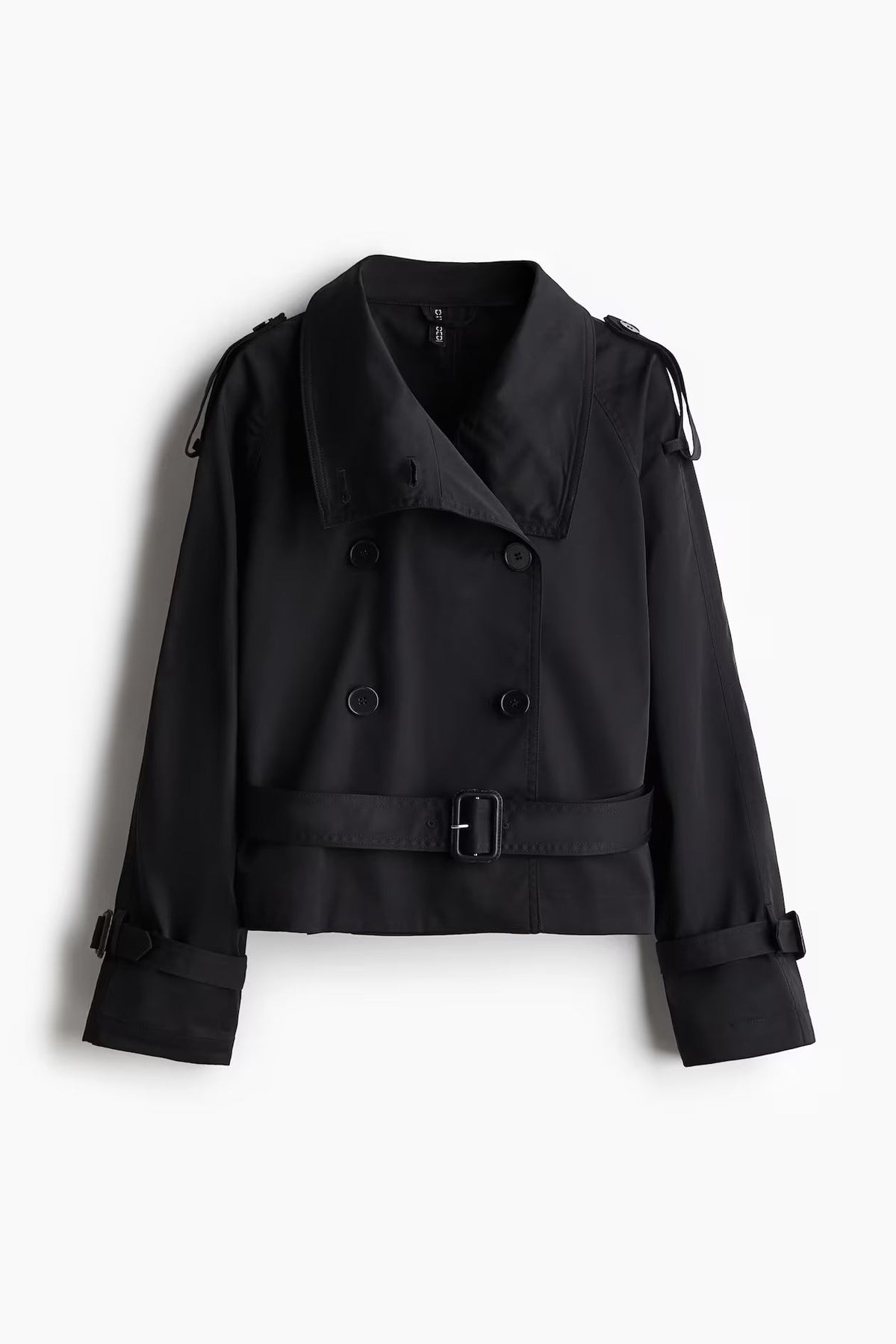 Damski trencz z paskiem i guzikami-Jacket for women-Olave