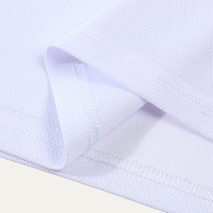Męska koszulka polo z krótkim rękawem i zapięciem na guziki-Shirts for men-Olave