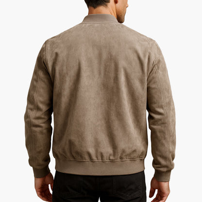 Męska kurtka bomberka ze stójką-Jackets for men-Olave