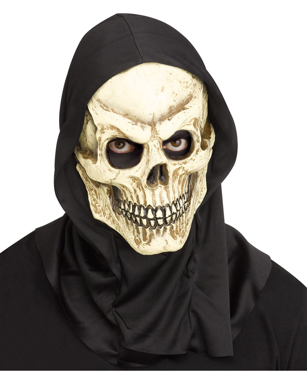 Męska maska czaszki z kapturem-Halloween-Olave