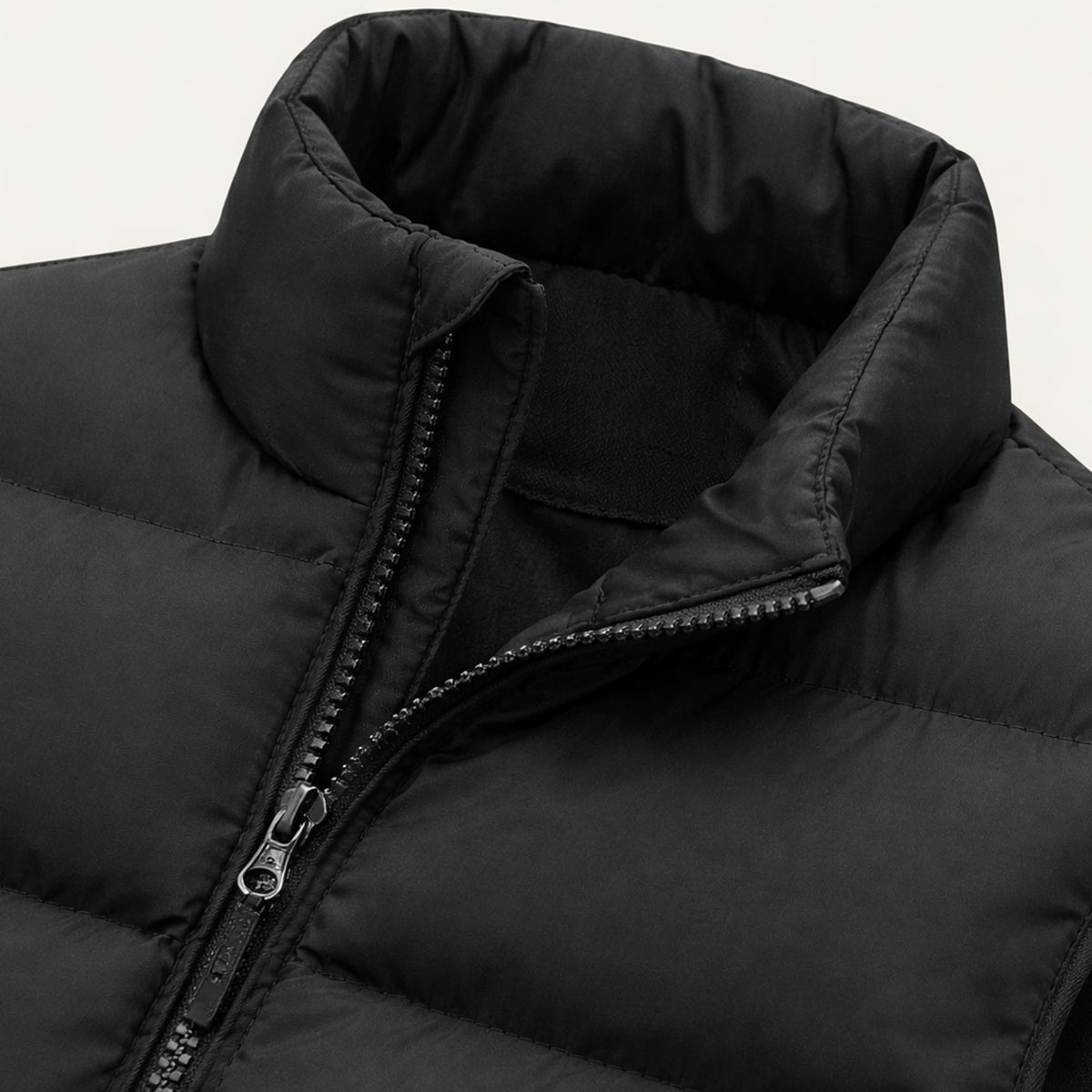 Męska pikowana kamizelka z kieszeniami na zamek-Vests for men-Olave