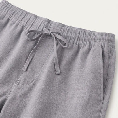 Męski zestaw: koszula z krótkim rękawem i spodnie ze sznurkiem-Sets for Men-Olave