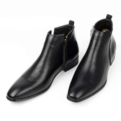 Męskie botki sztyblety z uchwytami-Footwear for men-Olave