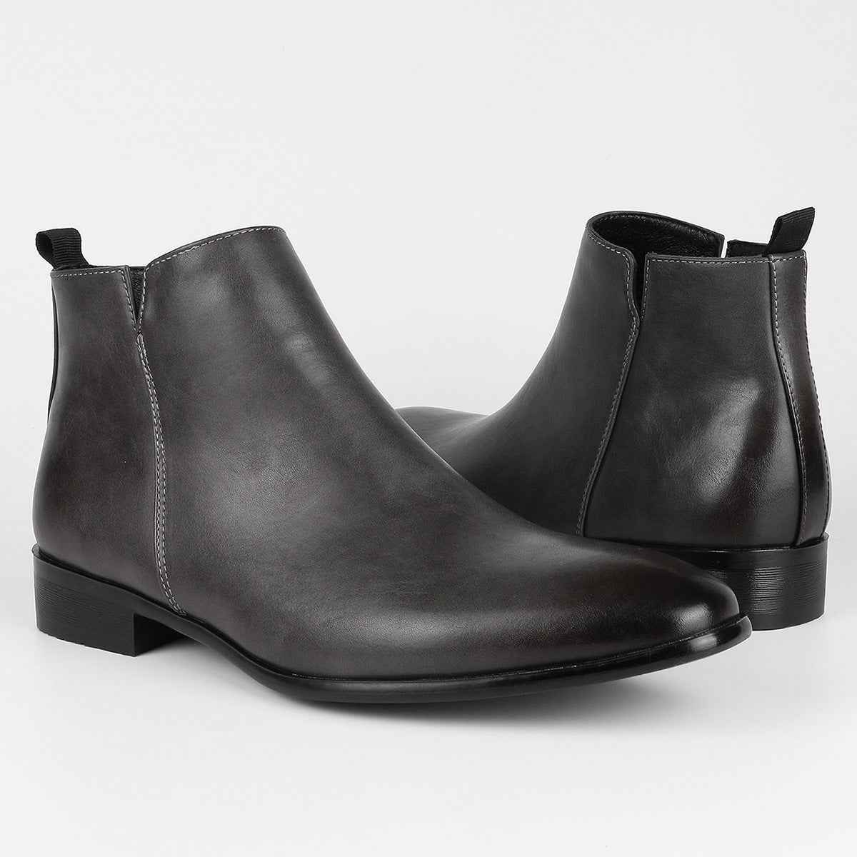 Męskie botki sztyblety z uchwytami-Footwear for men-Olave