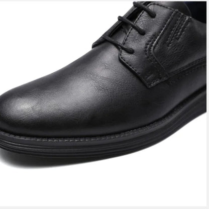 Męskie sneakersy typu derby sznurowane z kontrastową podeszwą-Footwear for men-Olave
