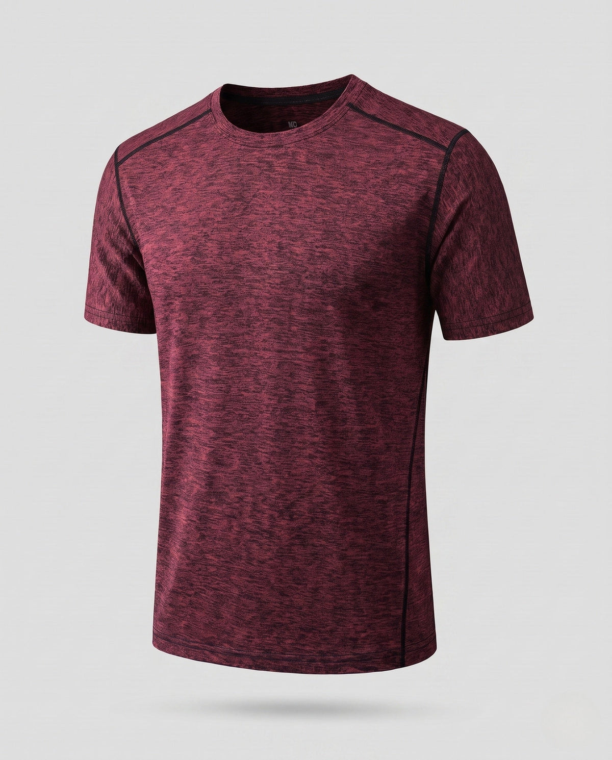 Damski T-shirt z krótkim rękawem i okrągłym dekoltem-Shirts for men-Olave
