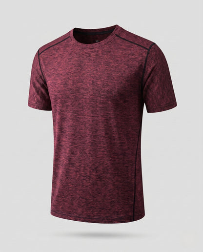 Damski T-shirt z krótkim rękawem i okrągłym dekoltem-Shirts for men-Olave