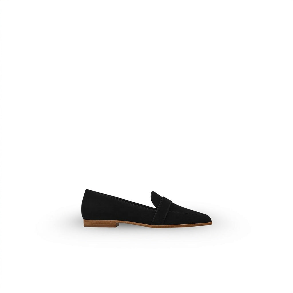 Damskie mokasyny w szpic z ozdobnym paskiem-Footwear for women-Olave