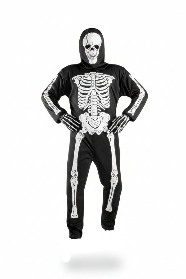 Kostium na Halloween Szkielet z maską unisex-Halloween-Olave