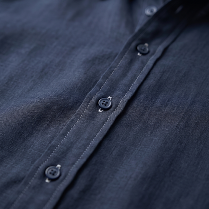 Męska koszula z długim rękawem zapinana na guziki-Shirts for men-Olave