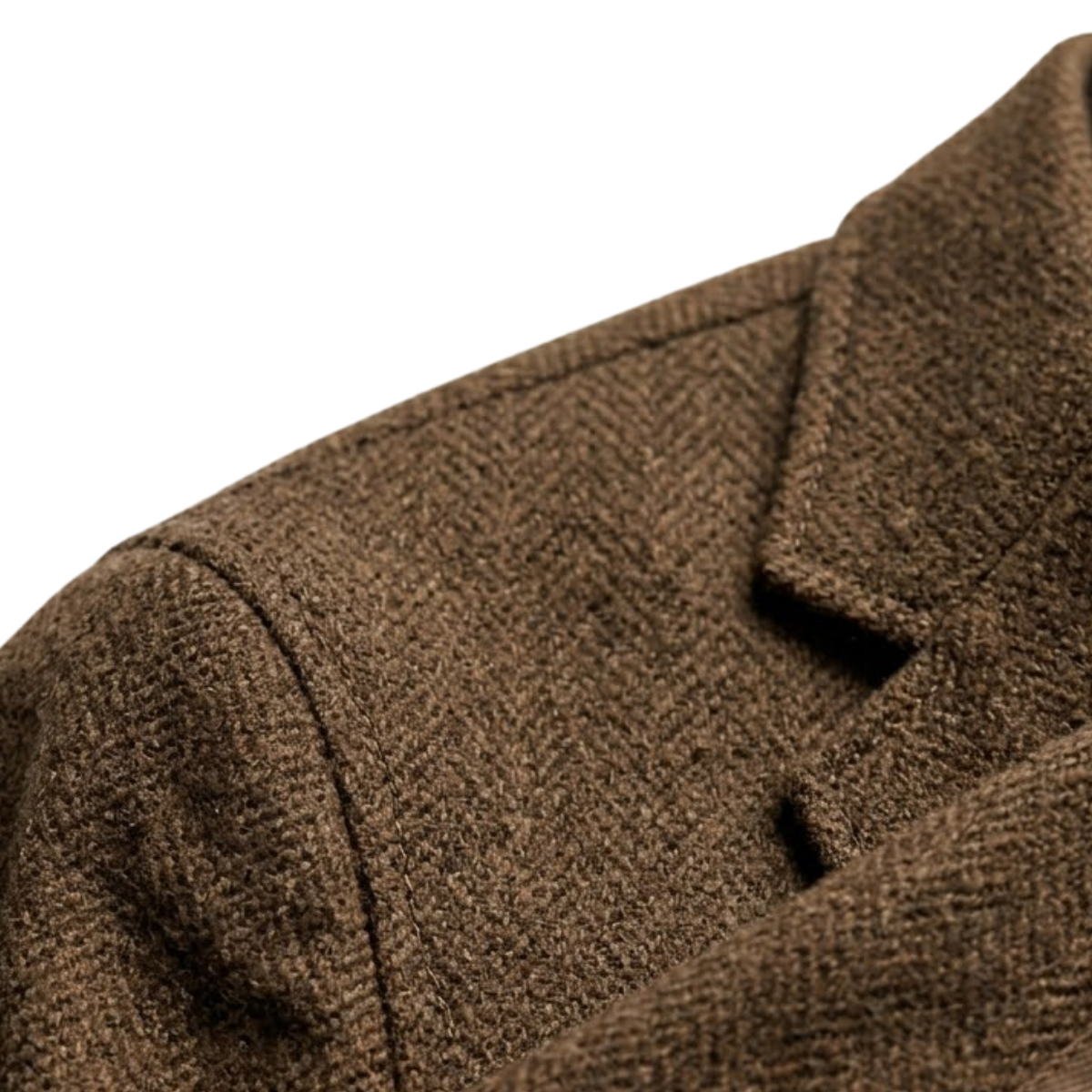 Męska marynarka z tweedu w jodełkę-Jackets for men-Olave