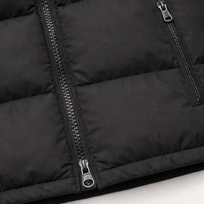 Męska pikowana kamizelka z kołnierzem typu stójka-Vests for men-Olave