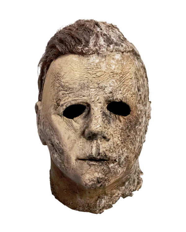 Męska zwietrzała maska seryjnego mordercy-Halloween-Olave
