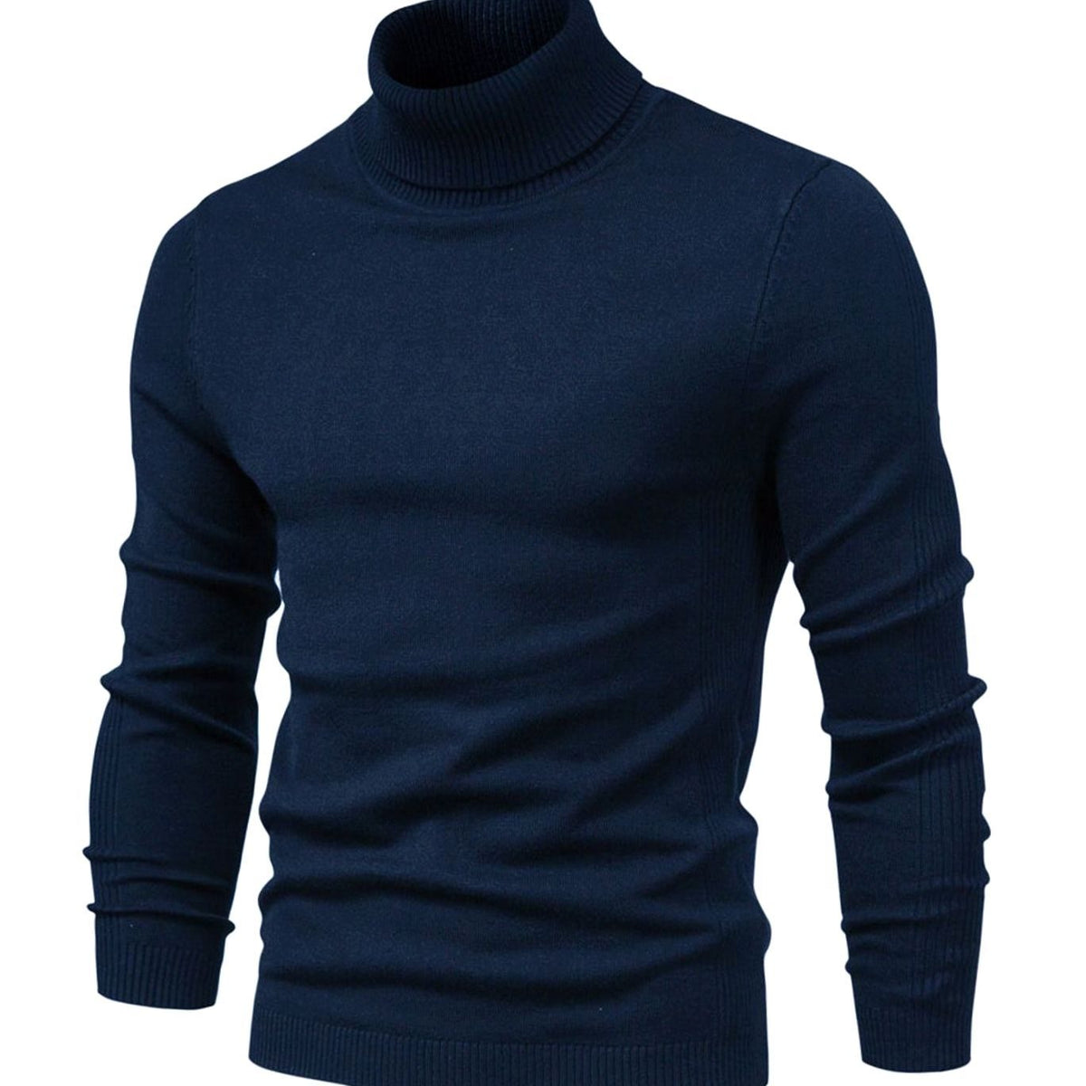 Męski sweter z golfem i długim rękawem-Sweaters for men-Olave