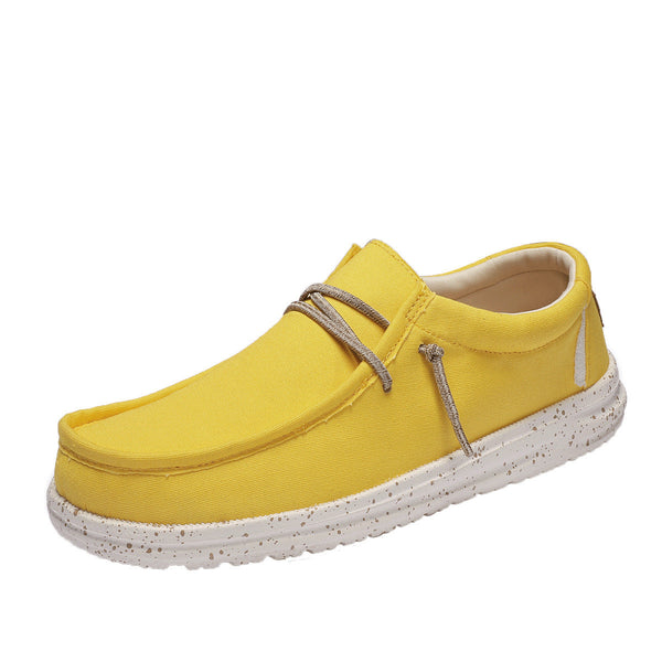 Męskie mokasyny wsuwane z nakrapianą podeszwą-Footwear for men-Olave